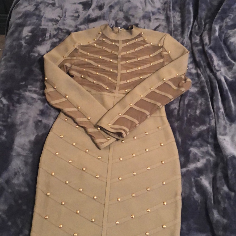 NWT midi bandage dress